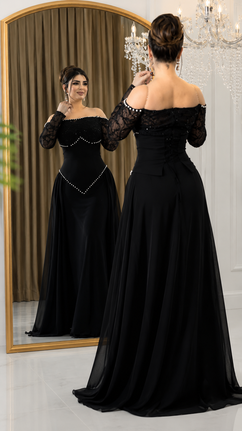 Robe Élite Noir